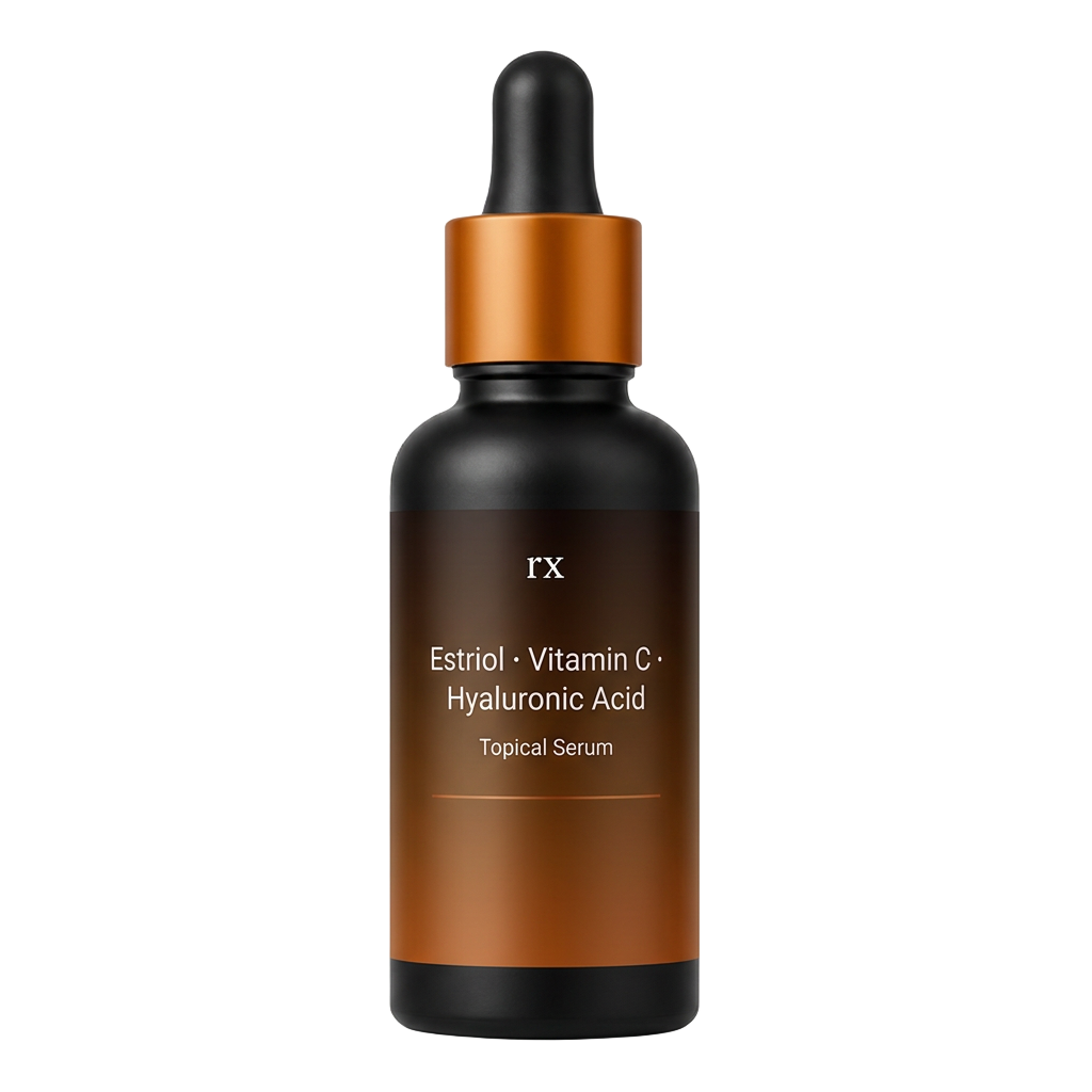 Estriol + Vitamin C + Hydrolyzed Hyaluronic Acid