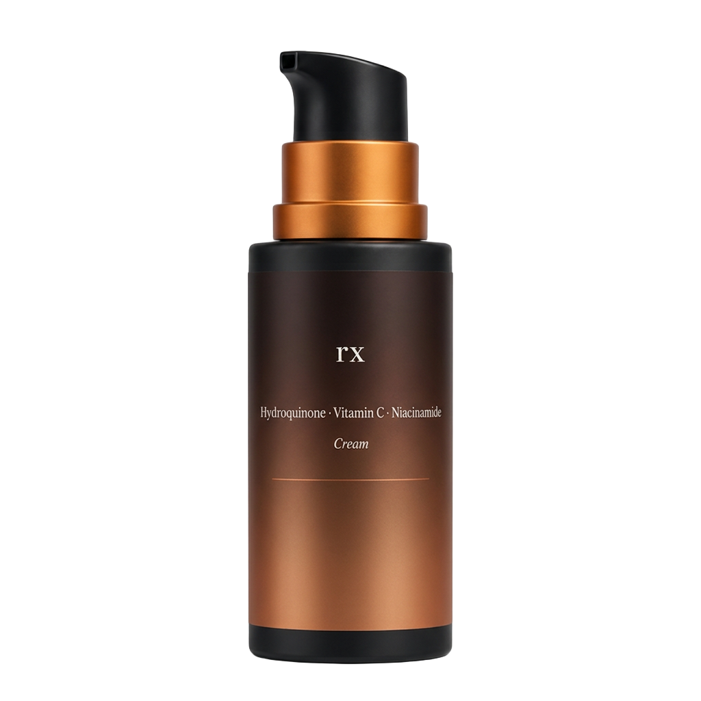 Hydroquinone + Vitamin C + Niacinamide