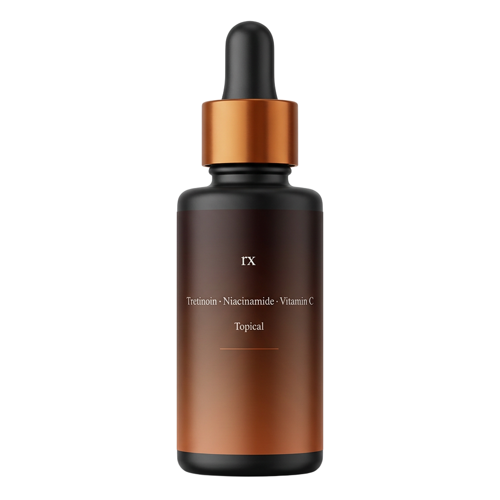 Tretinoin + Niacinamide + Vitamin C
